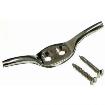 Modern Chrome Cleat Hook for Curtain Blind Tie Backs