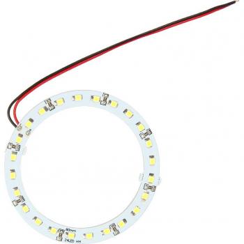 Brillo Divino: Faros con Ángel en Blanco/azul/rojo