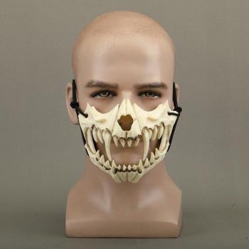 Eco-Friendly Japanese Dragon God Cosplay Mask