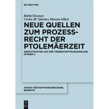 Vitalsource Technologies, Inc. Neue Quellen zum Proze?recht der Ptolem?erzeit