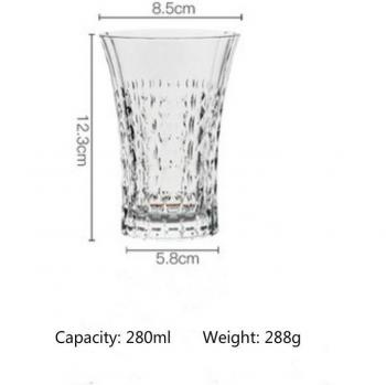 Romantische Liebe Serie Champagnerglas 150-280ml Blei-Freies Kristall
