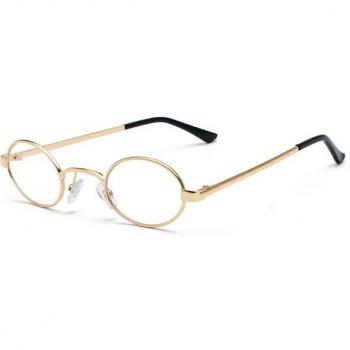 Kachawoo Vintage Kleine Ovale Bril voor Dames en Heren