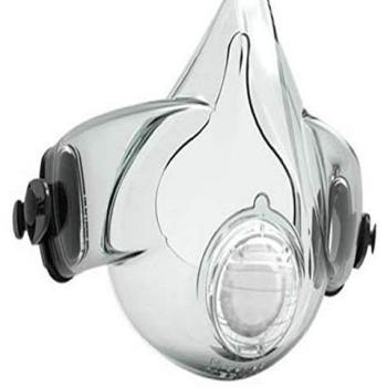 CleanSpace Halbmaske PAF‑0027 EN 12942 mit Ausatemventil – 1 Stück (groß)