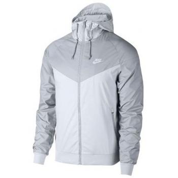 Nike Herren Windjacke M NSW – Wolf Grau/Reines Platin, S‑Größe