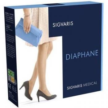 Chaussettes Noires Médicales Sigvaris 3 Diaphane Longues T. S