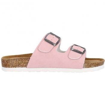 CRUZ Pantoletten Whitehill W Kork in Orchideenpink
