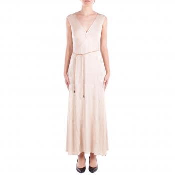 Abito Donna BLUGIRL BLUMARINE Beige – Scollo V