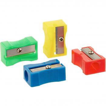 School Bag Handy Pencil Sharpener Collection – 24 Colorful Units