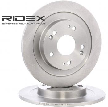 RIDEX Disque de frein Essieu arrière 82B1124 HONDA CIVIC VIII Stufenheck (FD, FA)