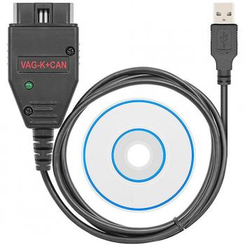K+ Can Commander 1.4 OBD2 Scanner avec Câble USB pour K-line Noir