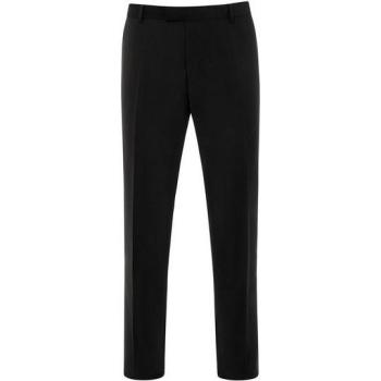 Schwarze Anzughose Thomas Goodwin für Herren – Slim Fit – 52% Polyester / 43% Wolle / 5% Elasthan