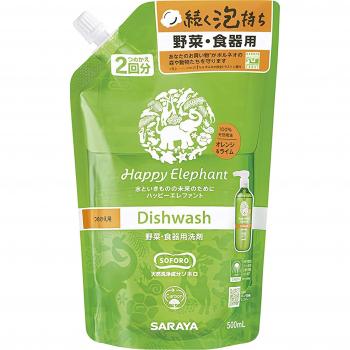 Eco Orange‑Lime Dish Wash Duo – 2× Refill