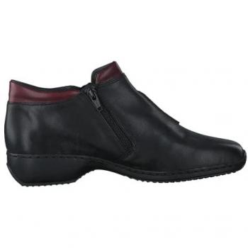 Rieker Women's Black Mid-Calf Zipper Boots EU 36 / UK 3.5
