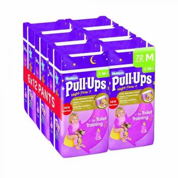 Midnight Relief Pull‑Ups for Girls – Medium, 72
