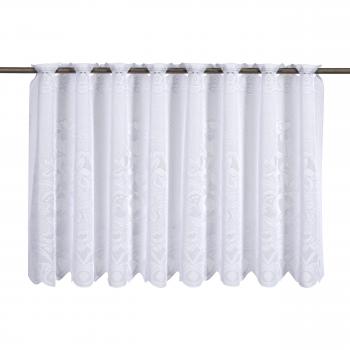 Rideau brise-bise motif floral 60 x 160 cm