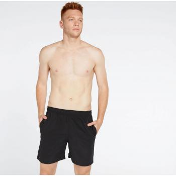 Pantaloni Bermuda Uomo Up Basic Nero Taglia L