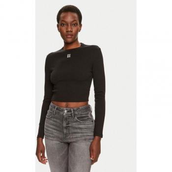 Crop Top Long Manuel Noir HUGO – Femme XS