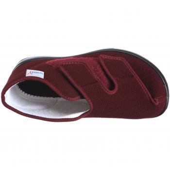 VAROMED Genua 60.920-03, Unisex Hausschuhe, Rot, Größe 42