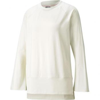 T-shirt Puma Yogini Femme Manches Longues Blanc XL