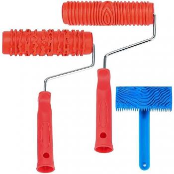 7 Inch Wood Graining Paint Roller Tool Set