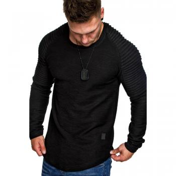 Amaci & Sons Schwarzer Oversized Hoodie „Vintage“ – Herren M