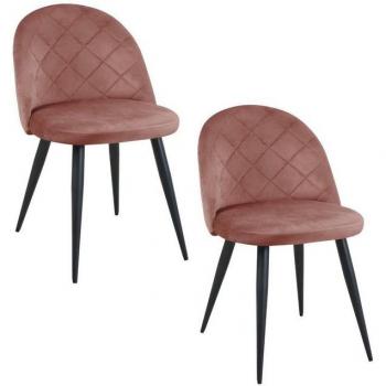 Lot de chaises rembourrées