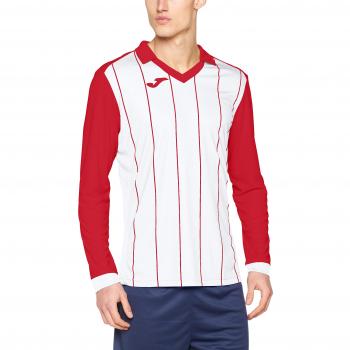 Herrenlangarmshirt Joma Grada – Weiß & Rot – S (100681.206.s)