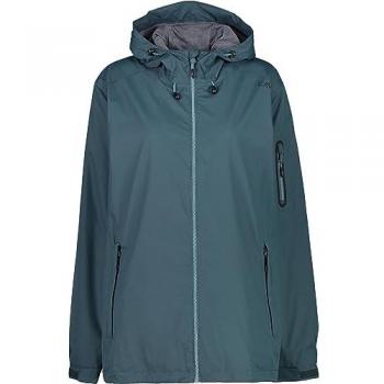 Veste compacte waterproof à capuche, gamme CMP, couleur pétrole (Homme)