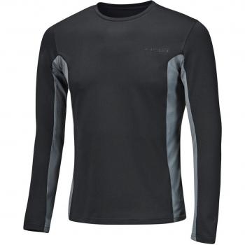 Komfortabeles Held Cool Layer Funktionsshirt Langarm in Grau, Größe M, männlich