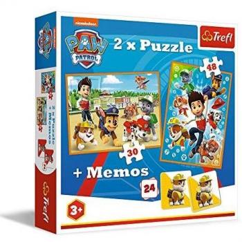 Puzzle 2 In 1 con 24 Memi