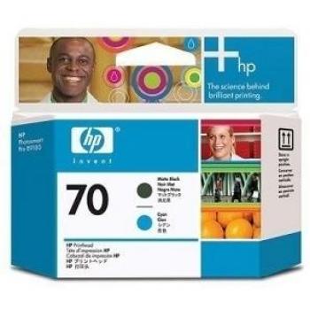 HP INC TESTINA 70 NERO OPACO CIANO