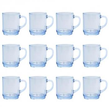 Versailles Marine Glass Coffee Mugs