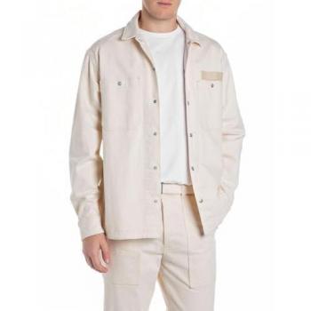 Worker-Regular‑Fit-Hemdjacke mit Label‑Badge, XL/XXL