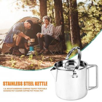 Mochila de Té 1.2L: Acero Inoxidable y Tapa a Prueba de Gases
