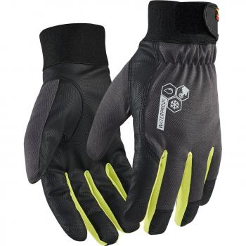Gants de travail hiver tacts imperméables, lot 6 paquets – Gris anthracite 2876