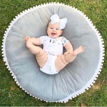 Thick Round Crawling Blanket for Babies