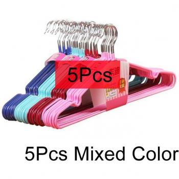 GYH 5-Strong Stainless Steel Clothes Hangers – Skirt, Dress, Pants Storage