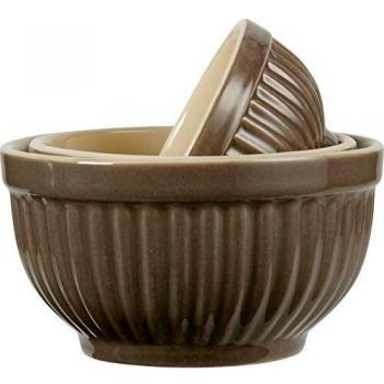 IB Laursen Accessoires – Drei Mini-Mynte Schals (Milch-Brown, W)