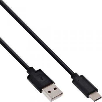 Cable USB C a USB A 1,5 m color negro