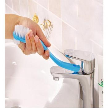 Dual-Sided Shoe Care Brush