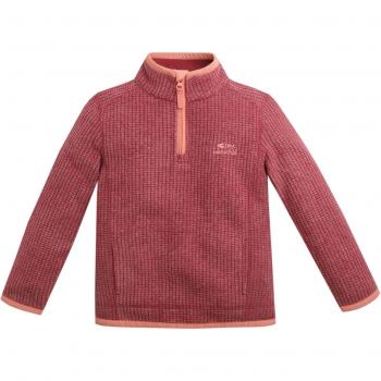 Weird Fish Archie Kids' 1/4 Zip Grid Fleece (Eco-Friendly, unisex)