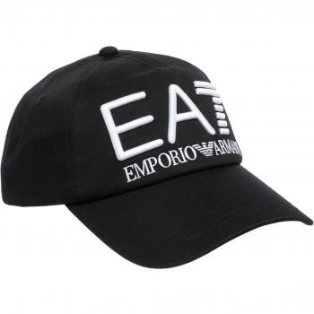 Cap de baseball noir EA7 Emporio Armani