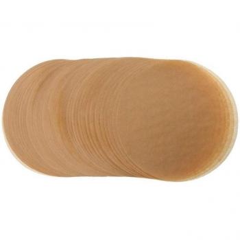 Premium Brown Parchment Paper Baking Liners, 7 Inch for Round Cakes