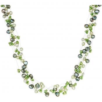 Cadena Valero Pearls Elegancia Gris