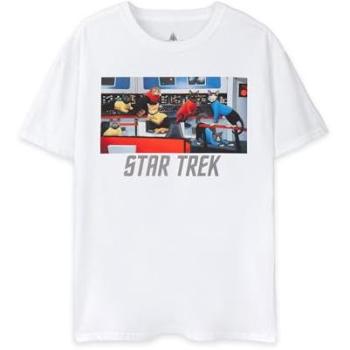 Star Trek 3XL Men’s Adventure Short Sleeve Top – White