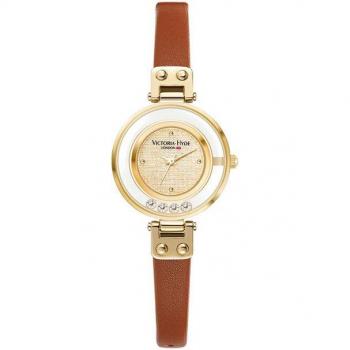 Victoria Hyde London Women’s Classic Brown Stainless Steel Watch