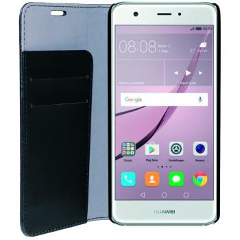 Protector de Libro en Cuero Negro Phonix HUNOVBCB