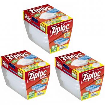 Ziploc 4‑Piece Rice Bites Kit (3