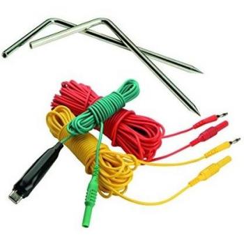 Set di Misurazione Terra Megger 1001‑810 – 3 m, 5 m, 15 m con 2 Puntali