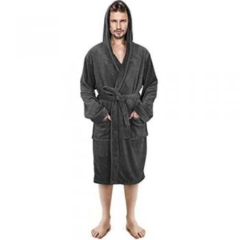 NY Threads Soft Fleece Bathrobe